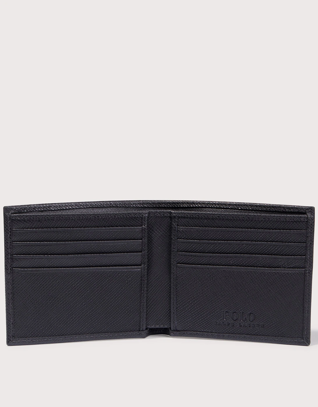 Saffiano Leather Billfold Wallet