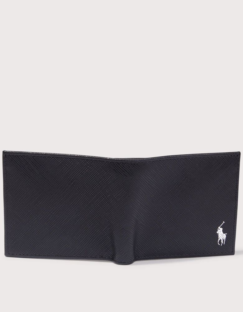 Saffiano Leather Billfold Wallet