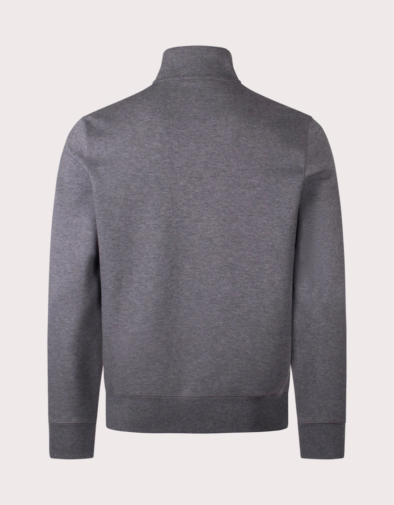 Double Knit Quarter Zip Sweatshirt