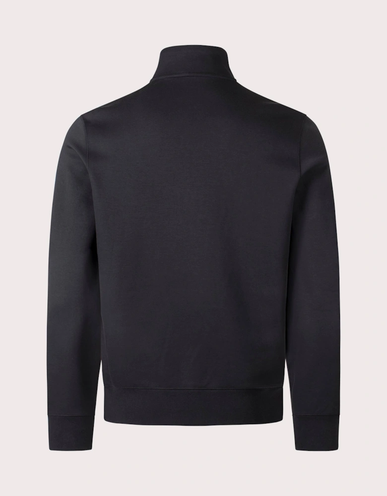 Double Knit Quarter Zip Sweatshirt