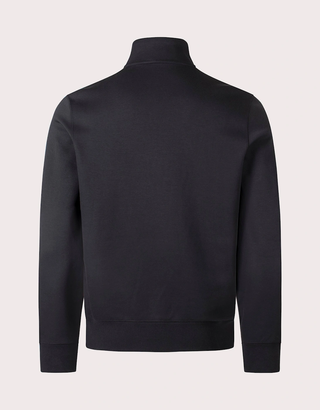 Double Knit Quarter Zip Sweatshirt