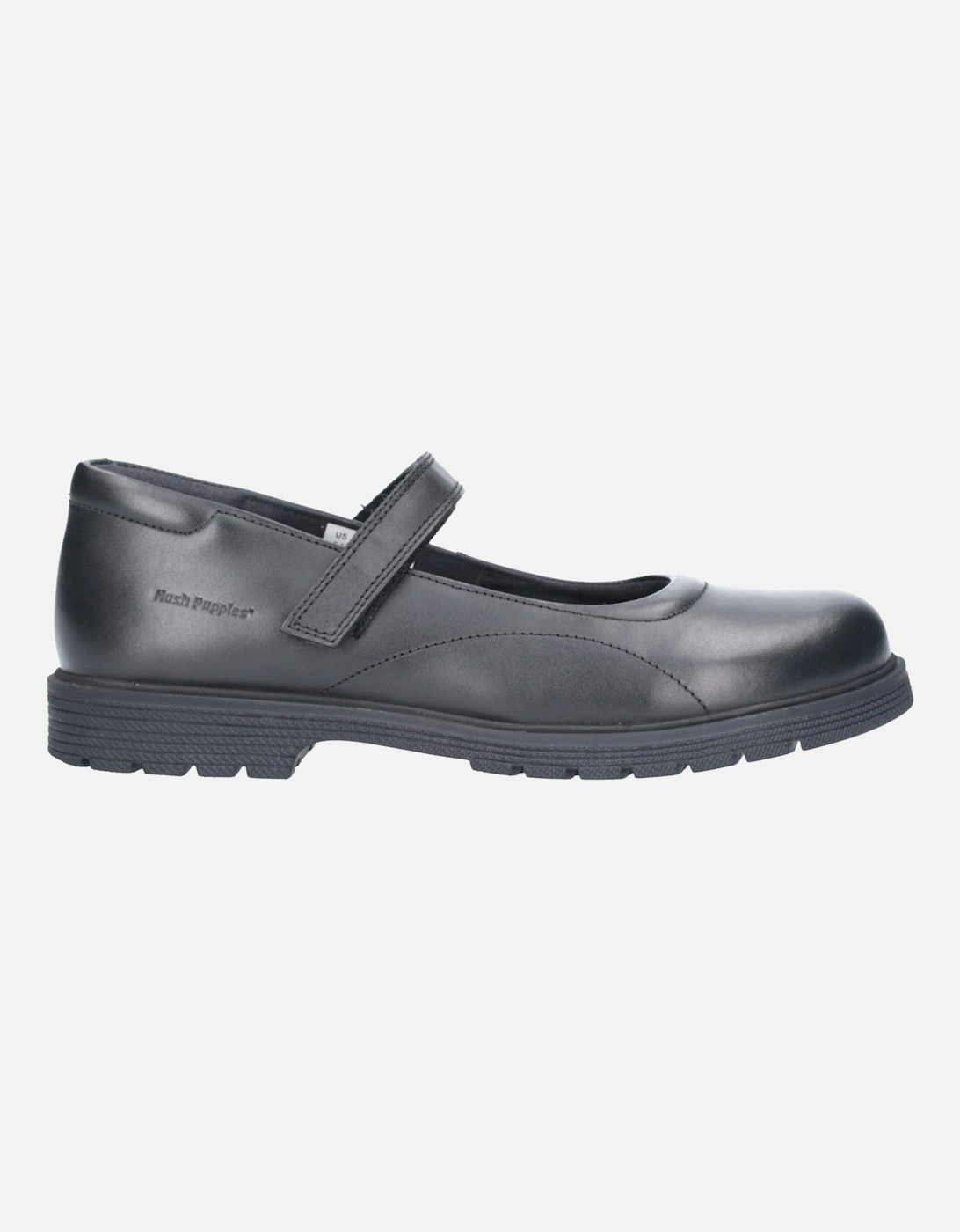 Tally Senior Leather Girls's Black Shoes
