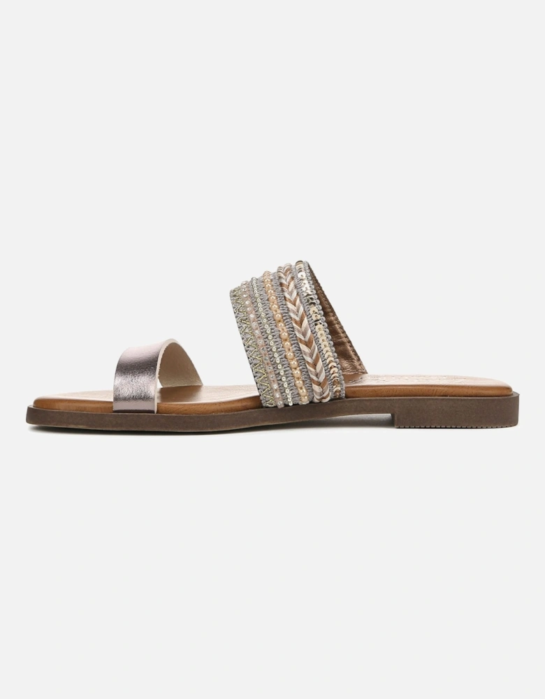 Curtis Embellished Slide Sandals