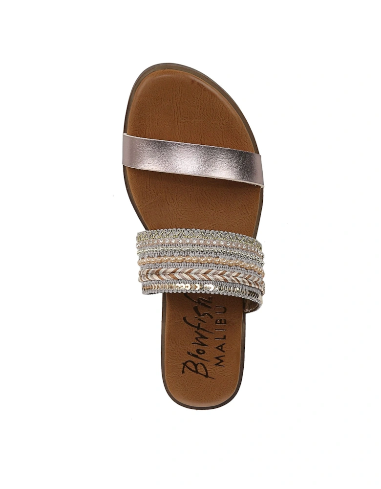 Curtis Embellished Slide Sandals