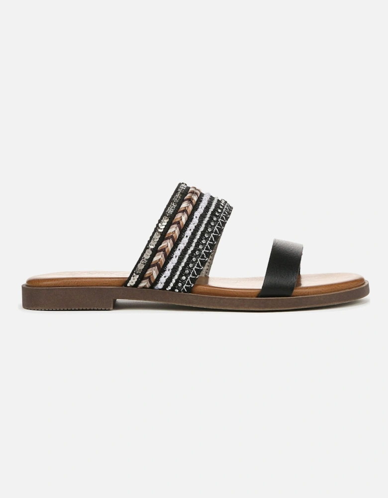 Curtis Embellished Slide Sandals