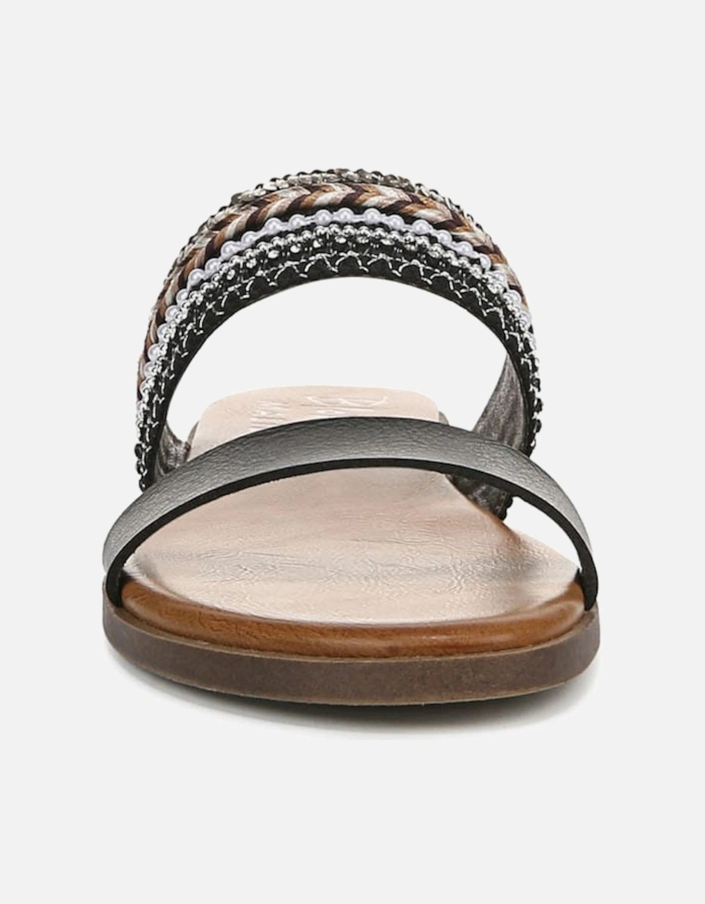 Curtis Embellished Slide Sandals