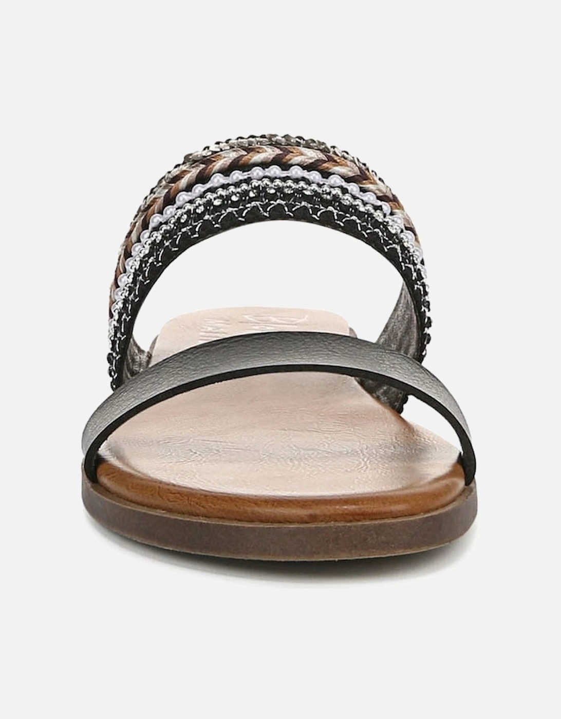 Curtis Embellished Slide Sandals