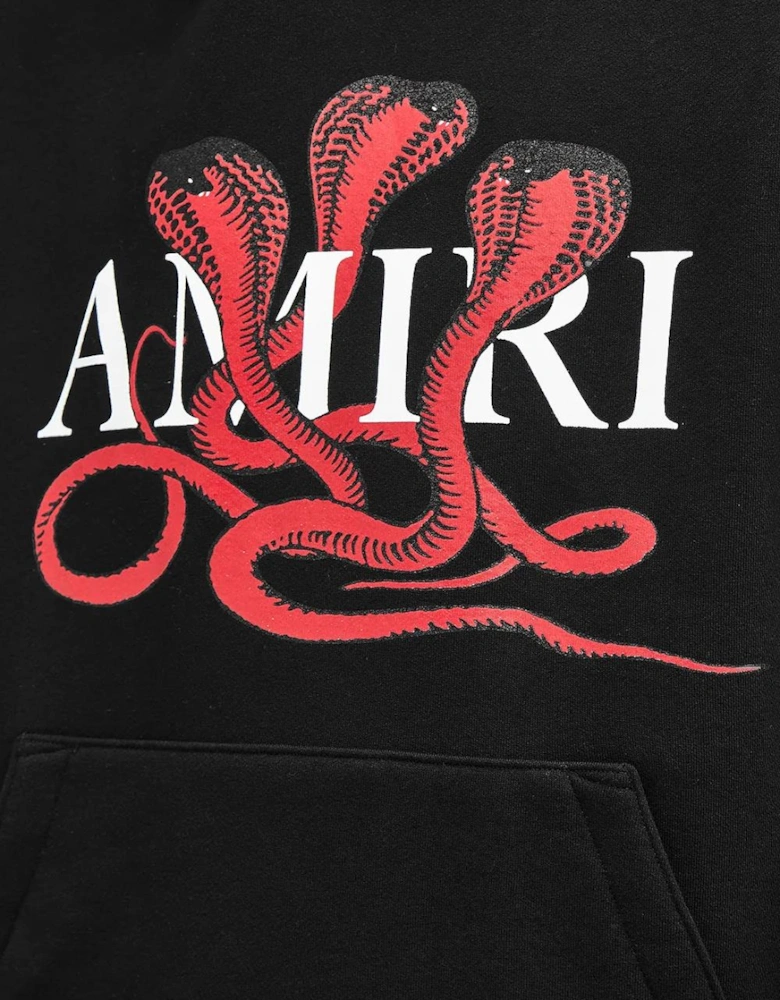 CNY Snake Hoodie in Black