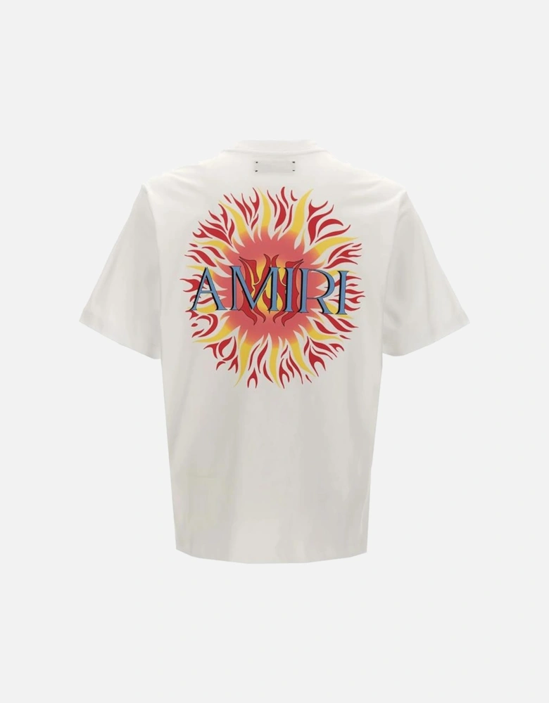 Sun Logo T-Shirt in White