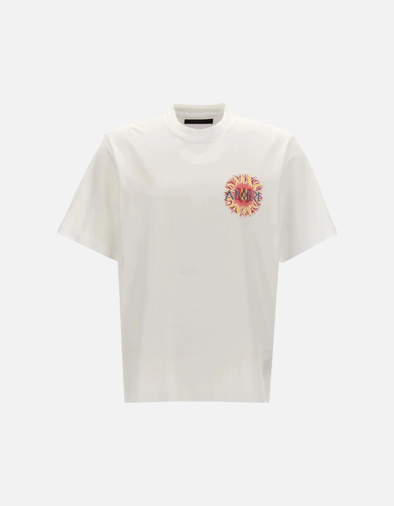 Sun Logo T-Shirt in White