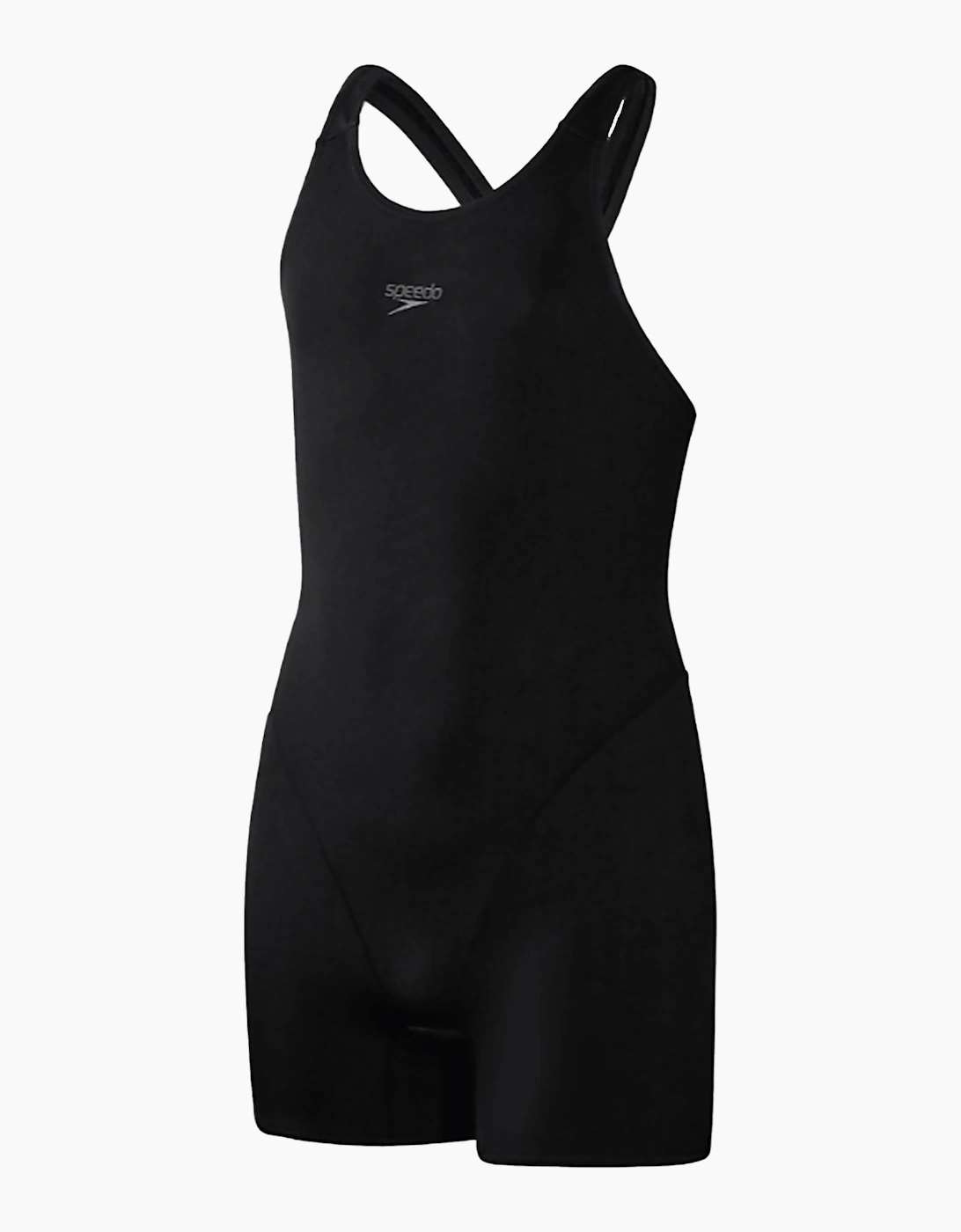 Girl's Speedo Girls Eco Endurance+ Legsuit - Black - Size: 16 years/15 years