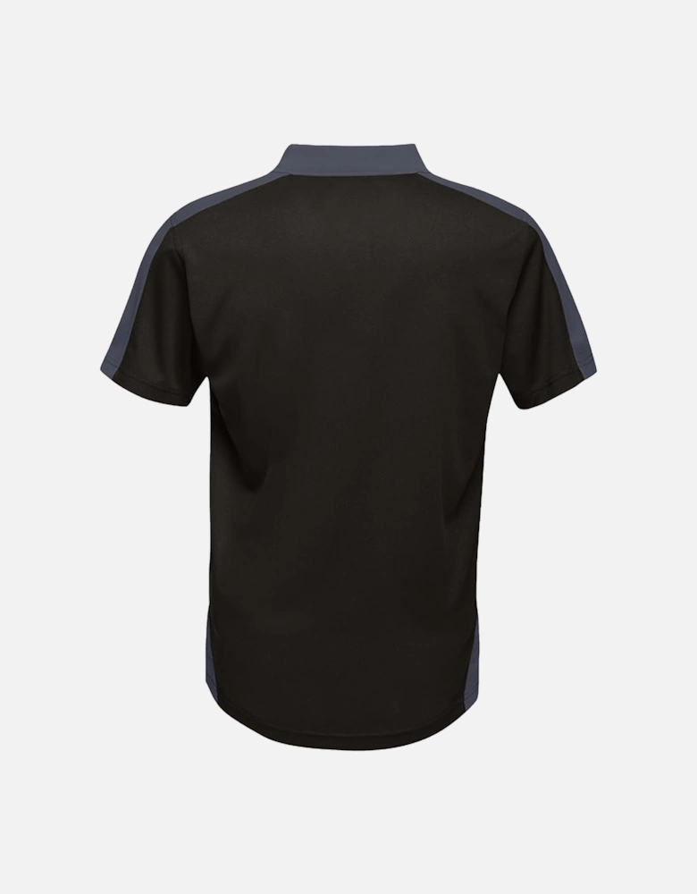 Professional Mens Contrast Coolweave Polo Shirt