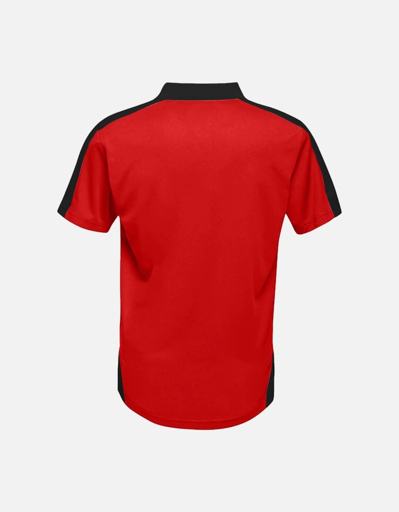 Professional Mens Contrast Coolweave Polo Shirt