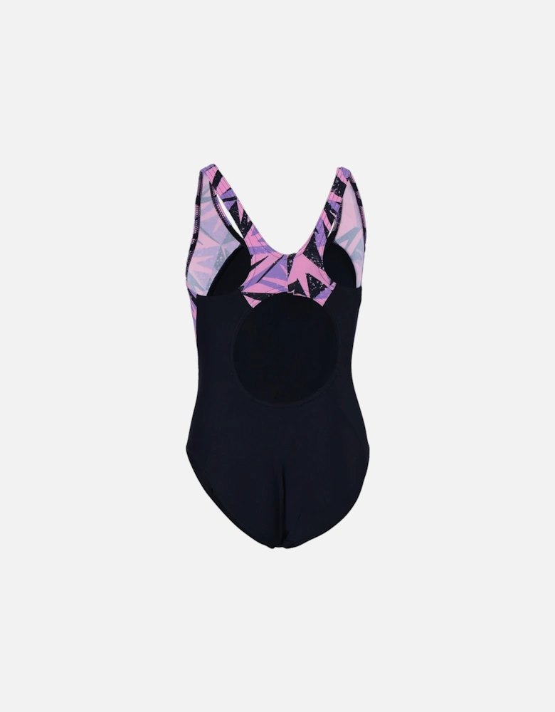 Girls Hyper Boom Splice One Piece Swimsuit