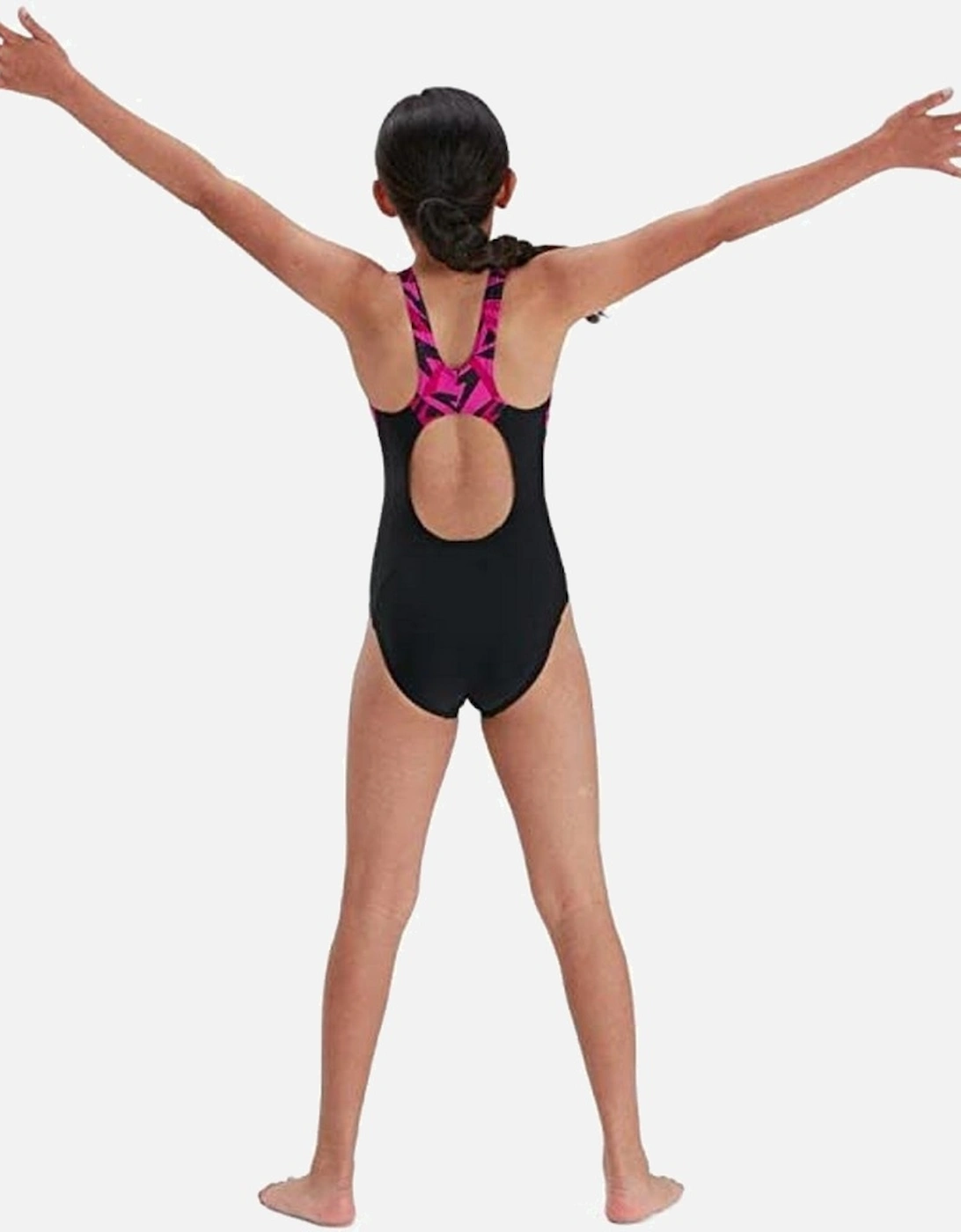 Girls Hyper Boom Splice One Piece Swimsuit