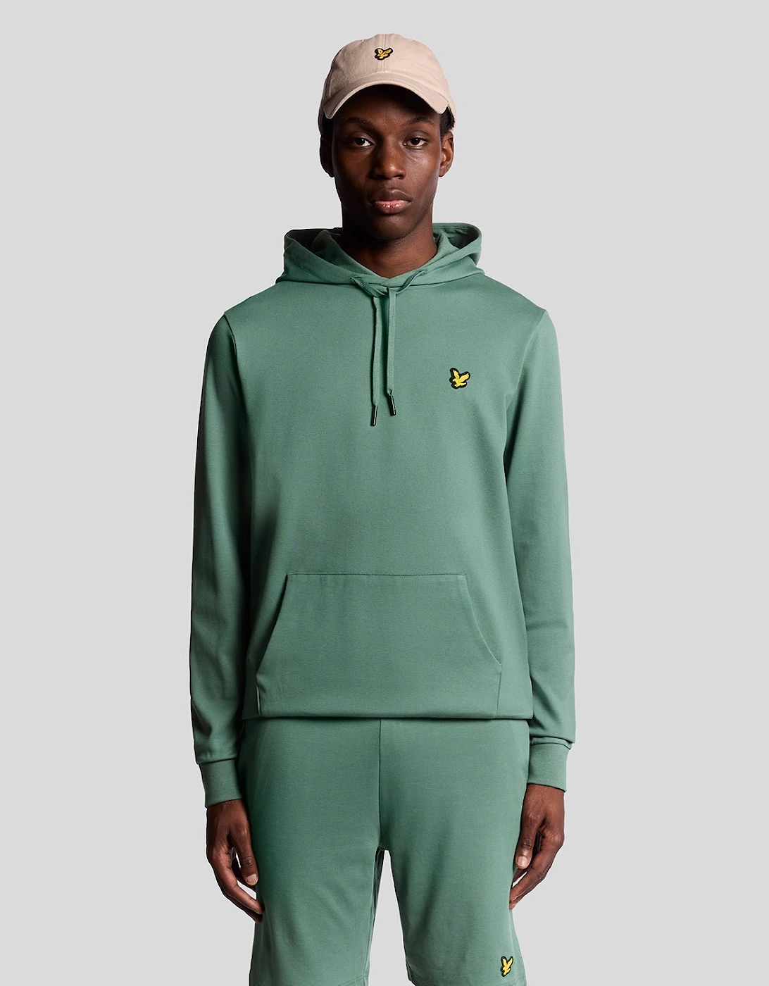 Lyle And Scott Men's Green Sports Lightweight Hoodie - : 36 S
