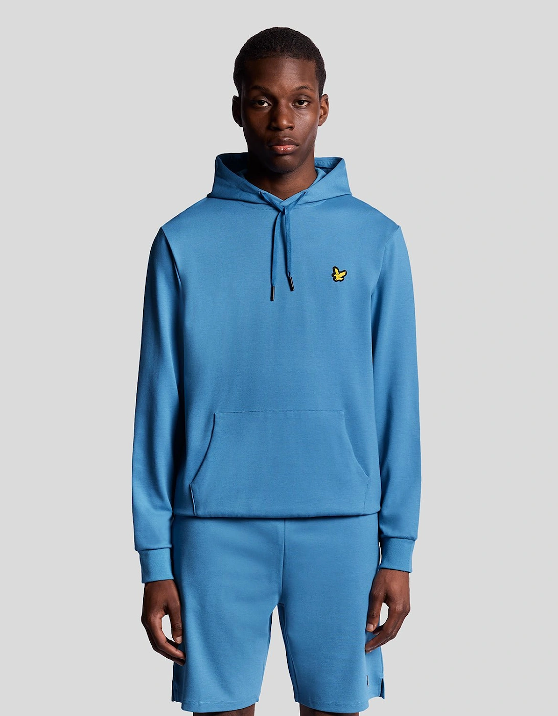 Lyle And Scott Men's Blue Sports Lightweight Hoodie - : 44 Xxl