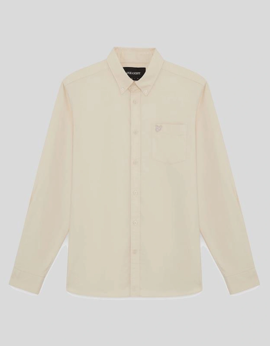 Tonal Button Down Oxford Shirt