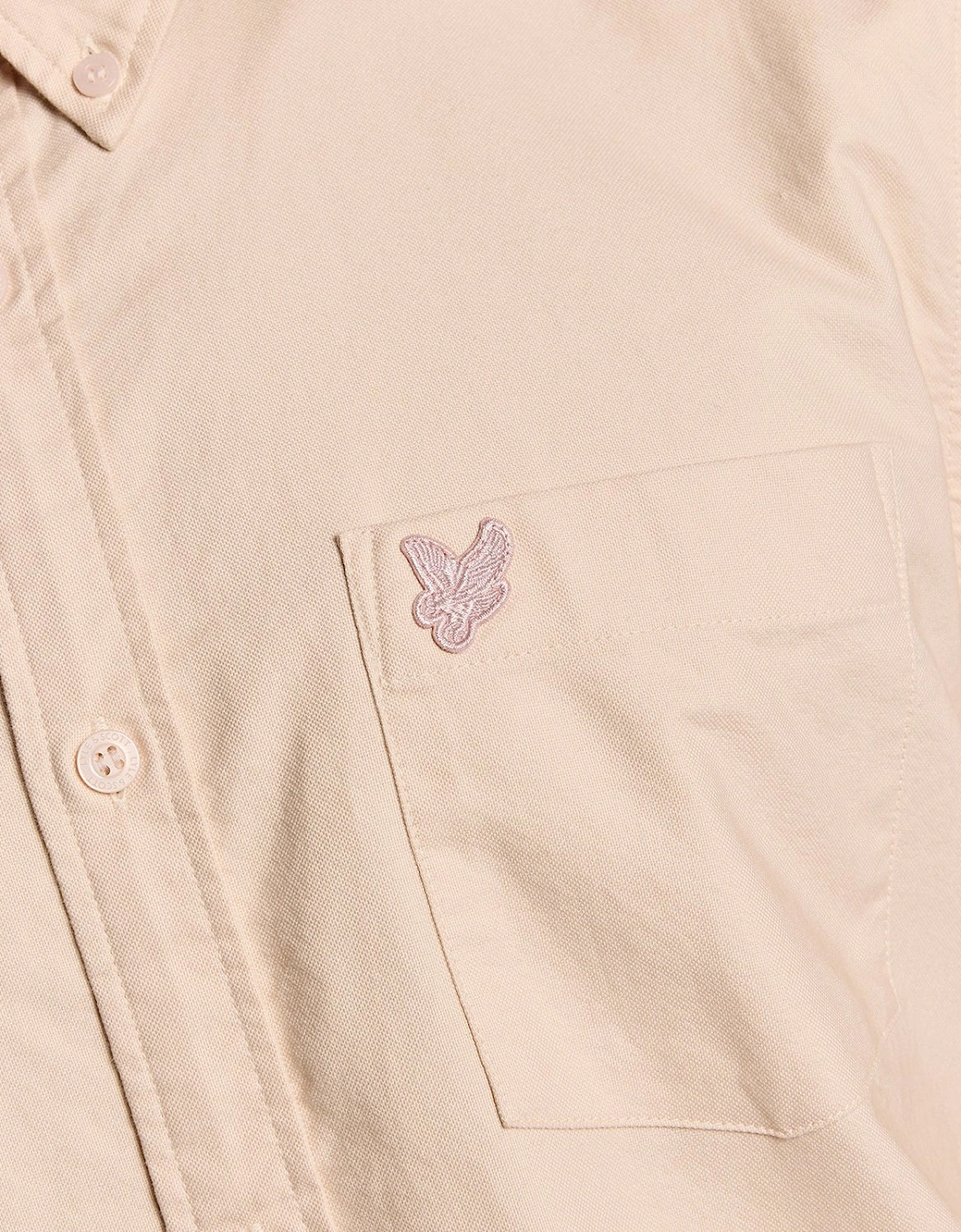 Tonal Button Down Oxford Shirt