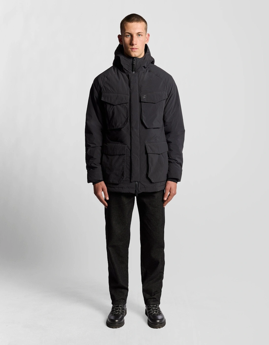 Military Inspired Insulated Parka
