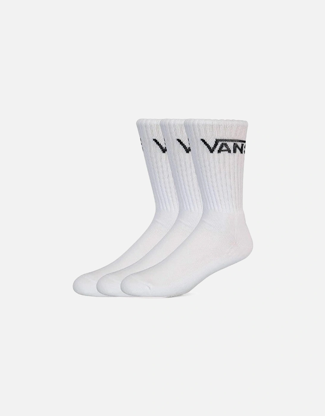 Classic Crew ROX 3 Pack Socks - White, 2 of 1