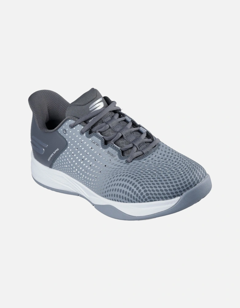 Performance Slip-ins Relaxed Fit Viper Court Reload Polyurethane Men's Grey/Charcoal Trainers