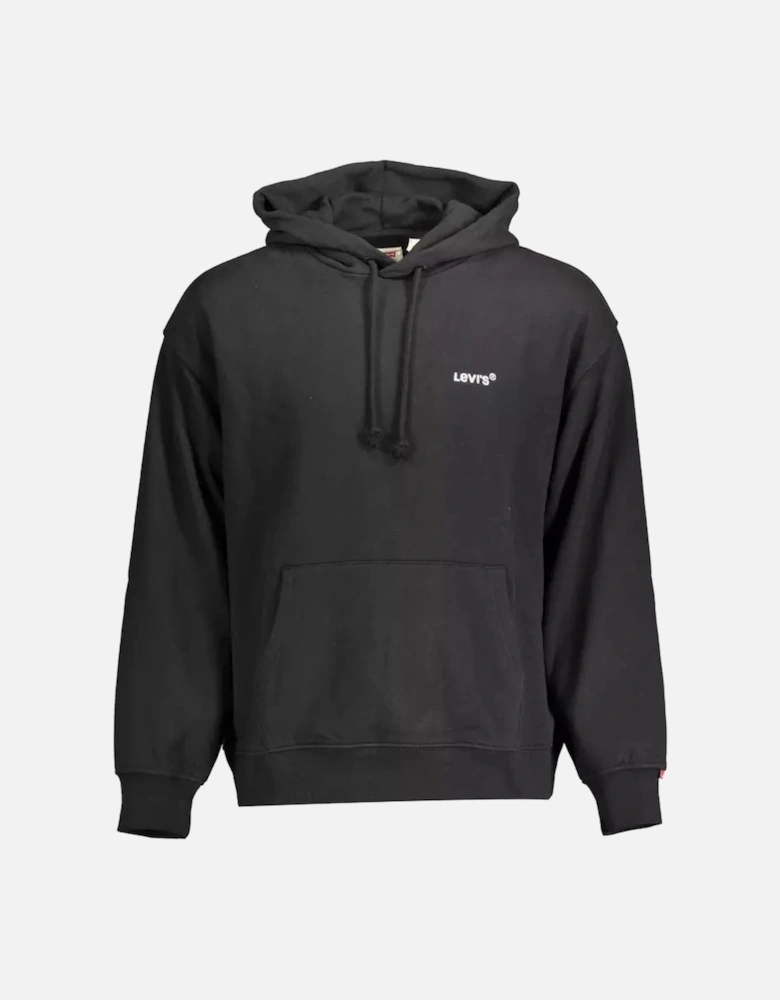 Levis Mens Graphic Hoodie Black