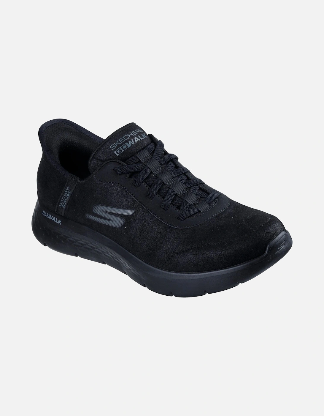 Flex Smooth Motion Textile Men's Black Trainers, 6 of 5