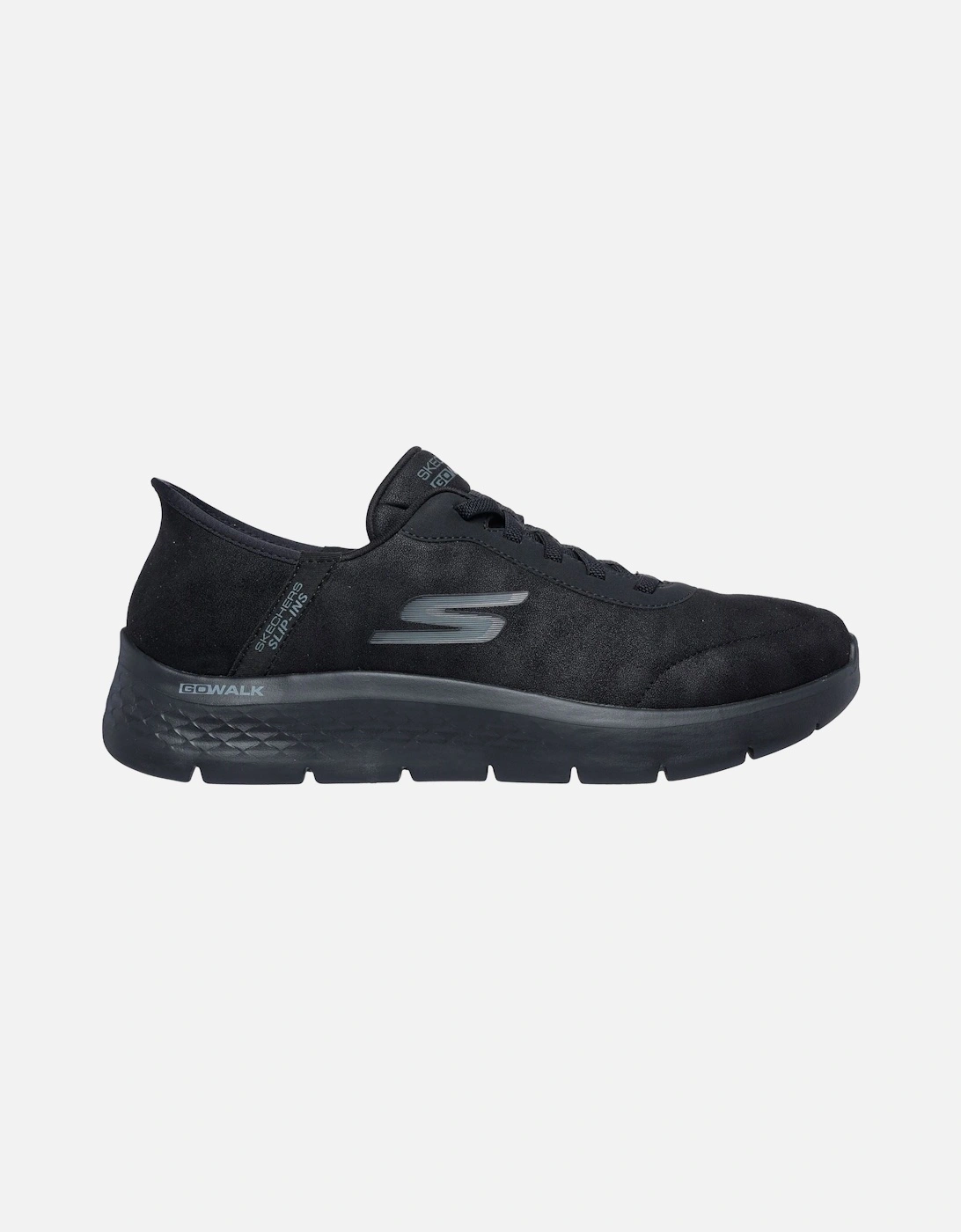 Flex Smooth Motion Textile Men's Black Trainers