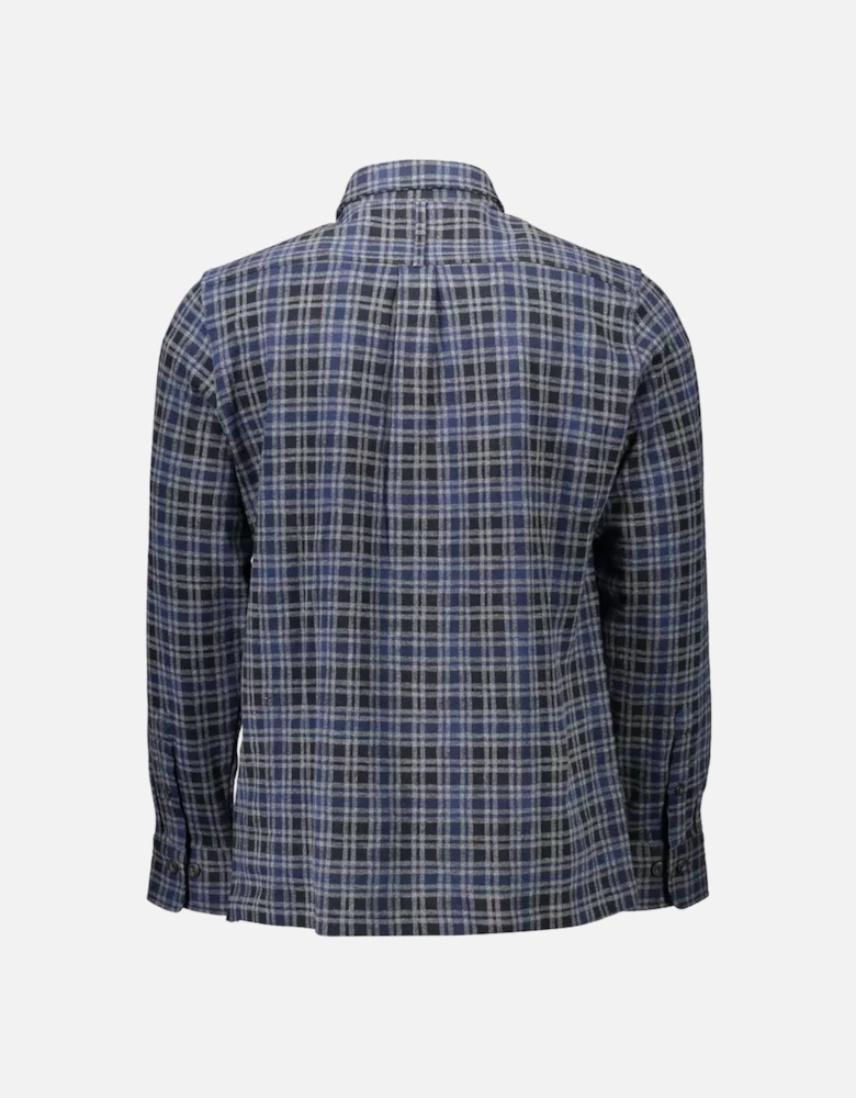 Check Flannel Shirt Long Sleeve Regular Fit