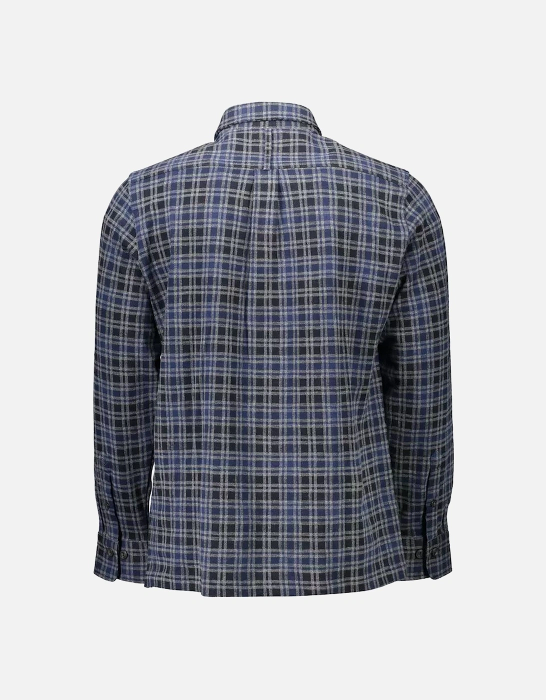 Check Flannel Shirt Long Sleeve Regular Fit