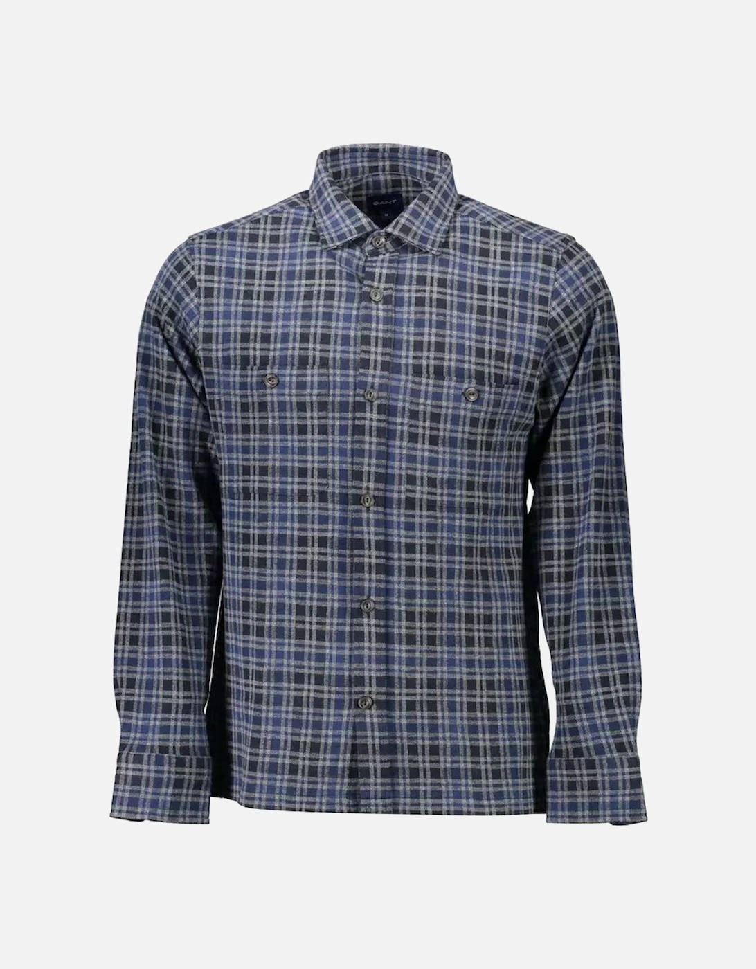 Check Flannel Shirt Long Sleeve Regular Fit, 3 of 2