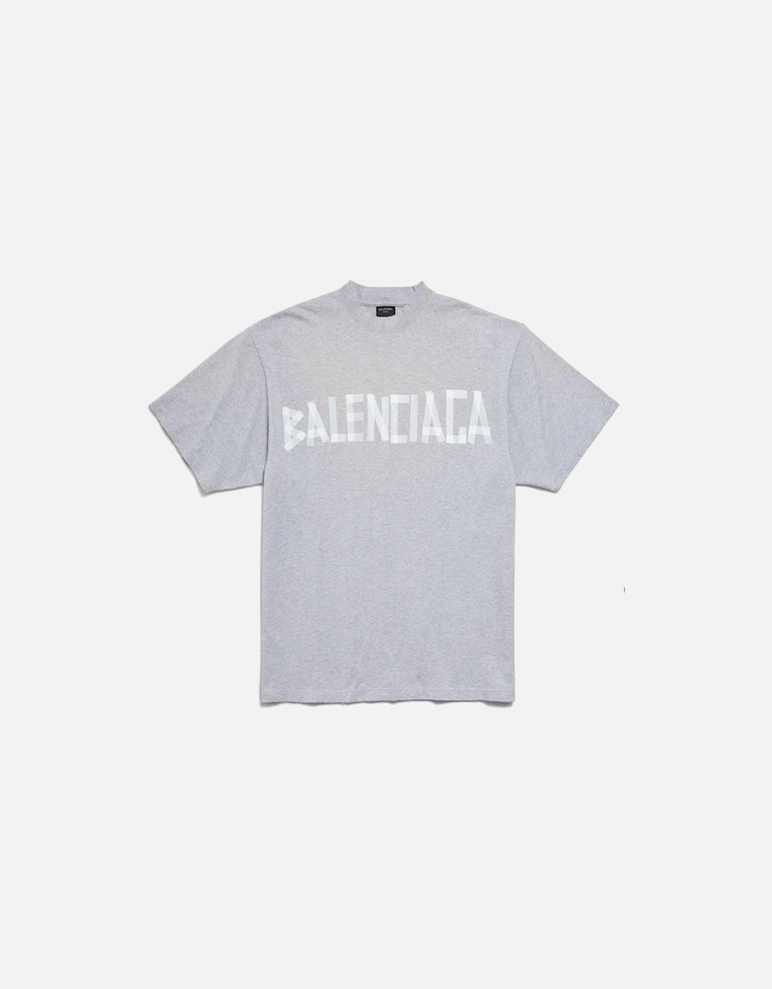 Taped Logo T-Shirt in Grey, 3 of 2