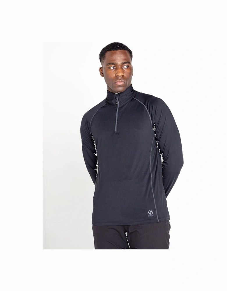 Mens Fuser Core Stretch Half Zip Fleece