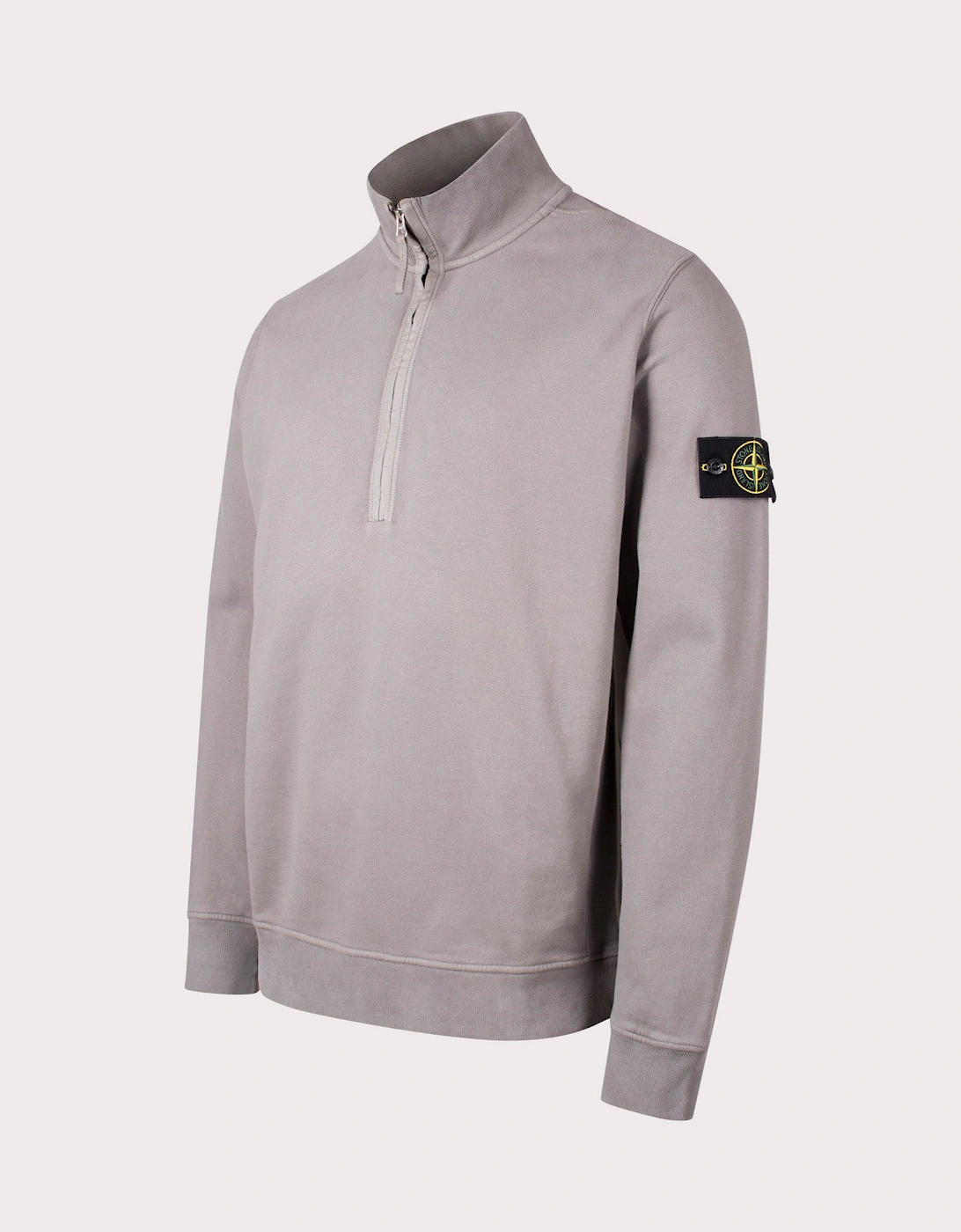 Organic Cotton Quarter Zip Sweatshirt, 6 of 5