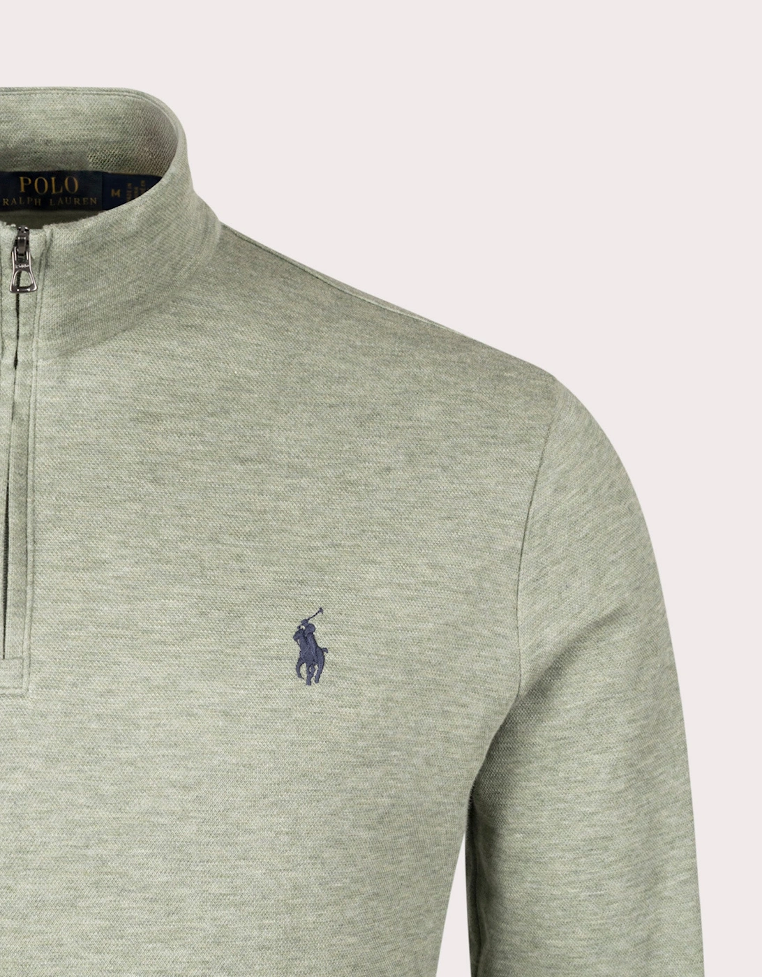 Jaquard Quarter Zip Sweatshirt
