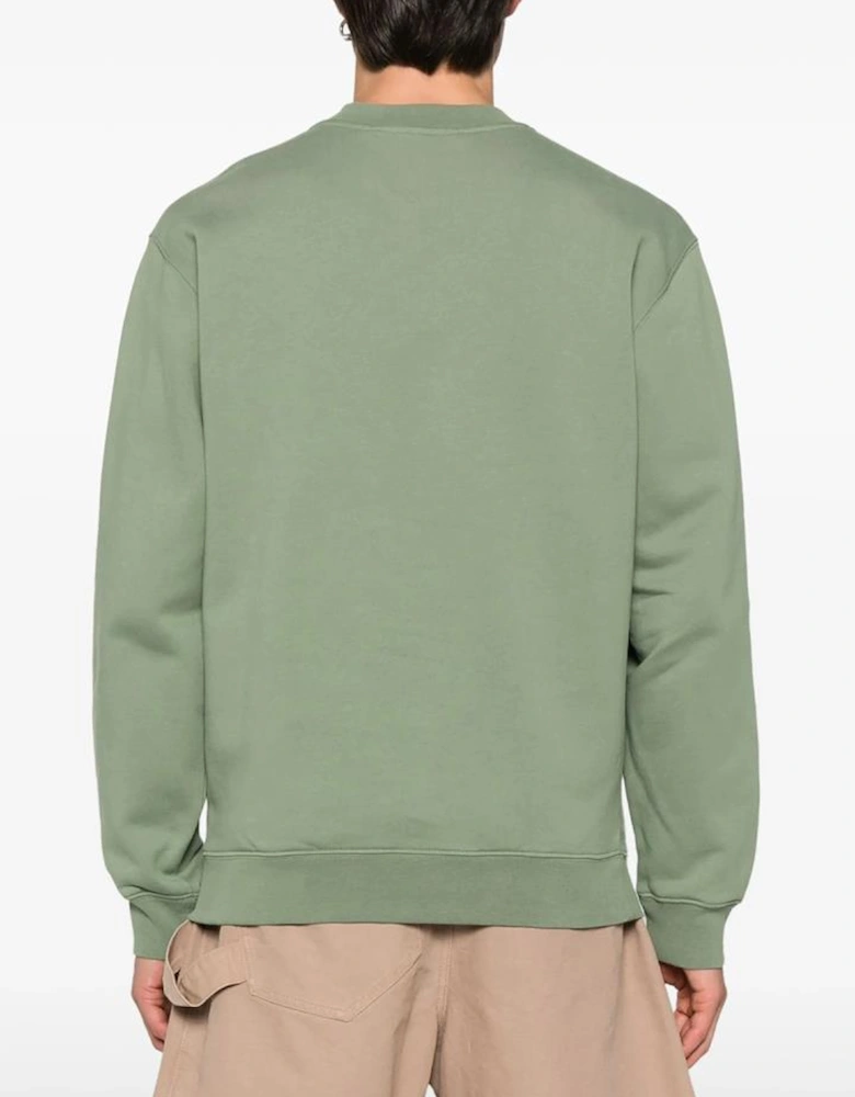 The Gros Grain Sweatshirt in Green