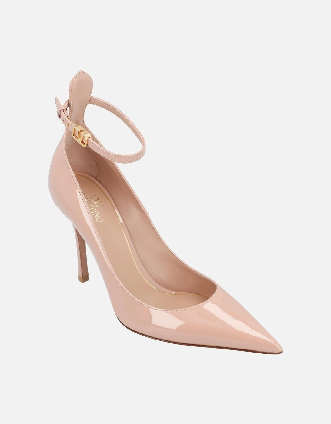 Elegant Pointed-Toe Heels with Ankle Strap and Stiletto Heel, 7 of 6