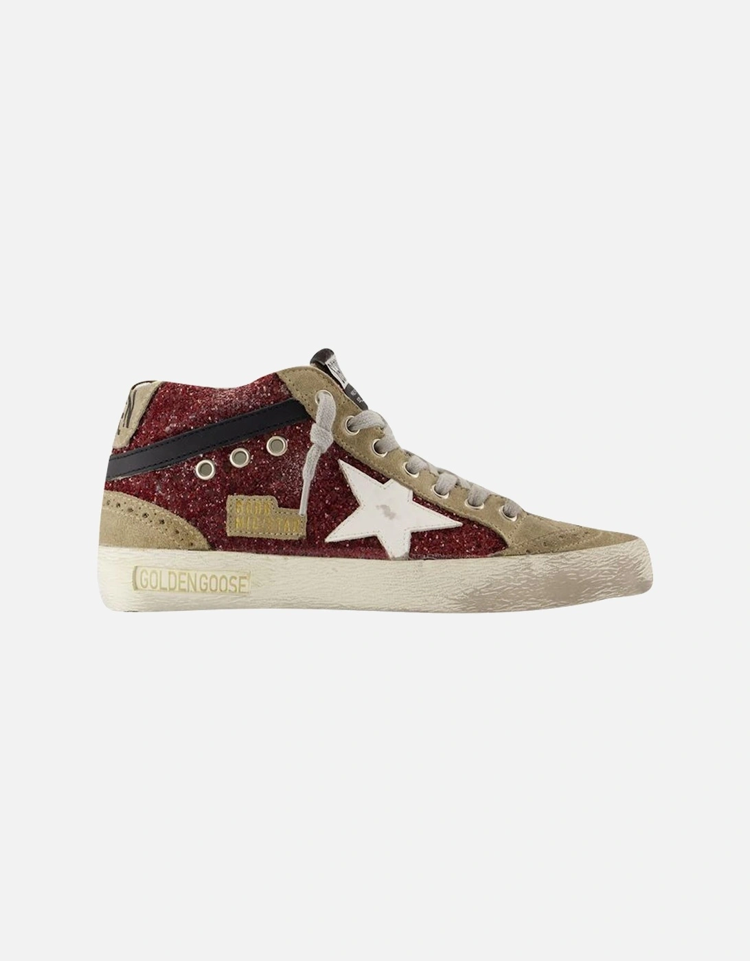 Mid-Top Shoes with Lace-Up Closure and Durable Rubber Sole for Comfort, 5 of 4