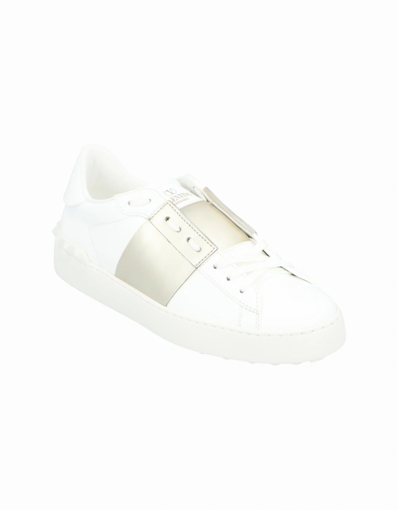 Low Top Sneakers with Lace-up Closure and Rubber Sole for Everyday Wear