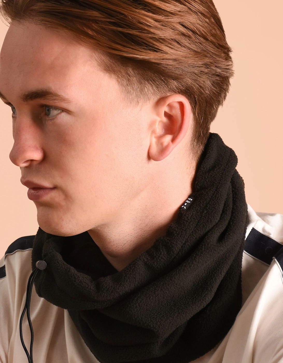 TECH Mens Woven Snood Black, 4 of 3