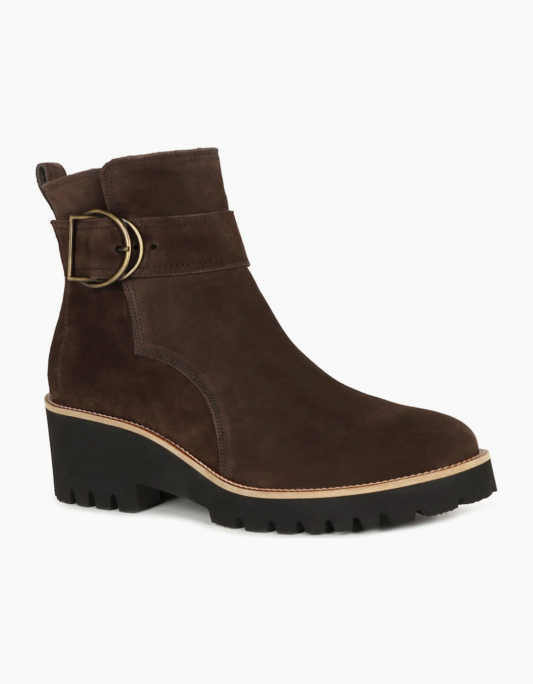 Paul Green Women's Brown Mia Ankle Boots  Size 6.5