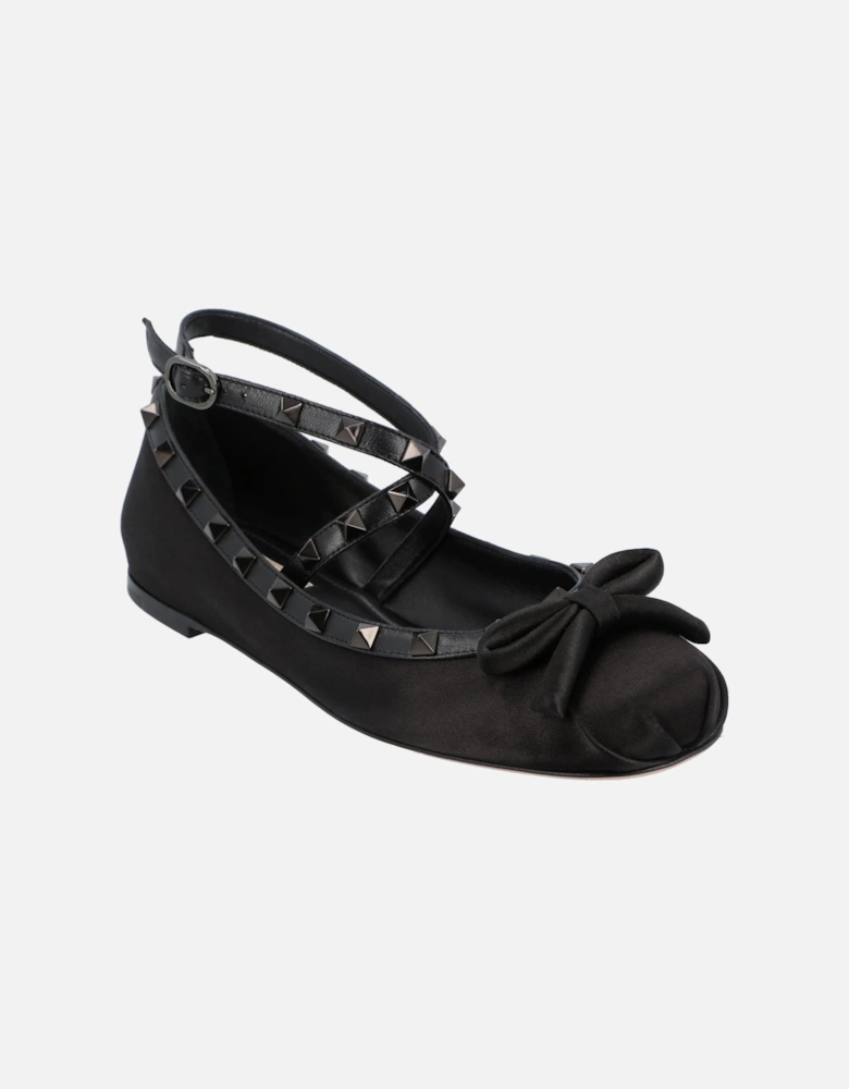 Bow Flats Studded Detail