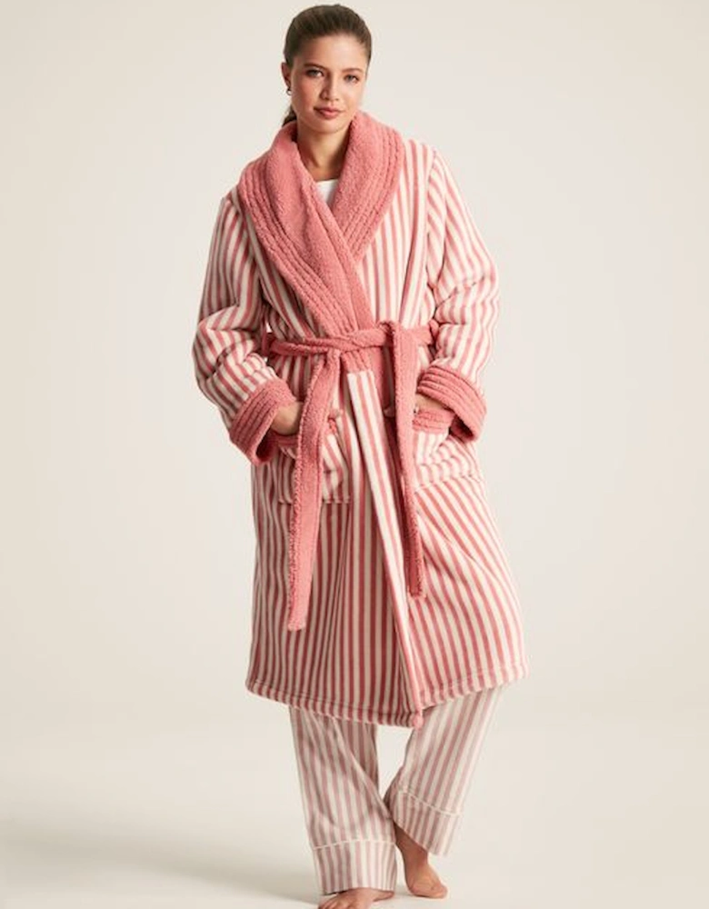 MATILDA Womens Night Gown Pink Stripe