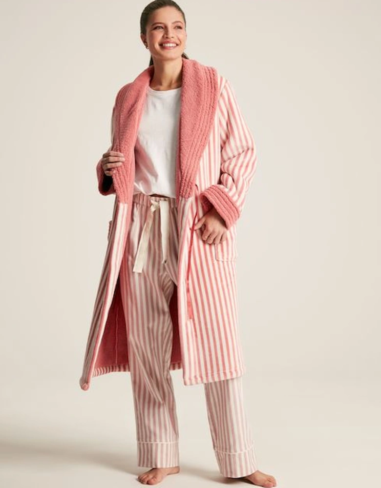 MATILDA Womens Night Gown Pink Stripe
