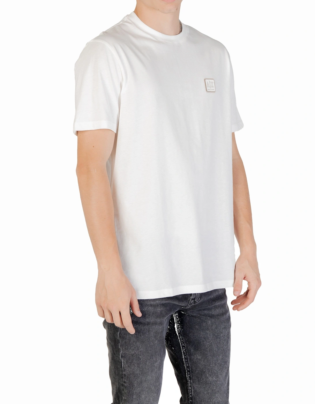 Basic Tee with Logo Patch