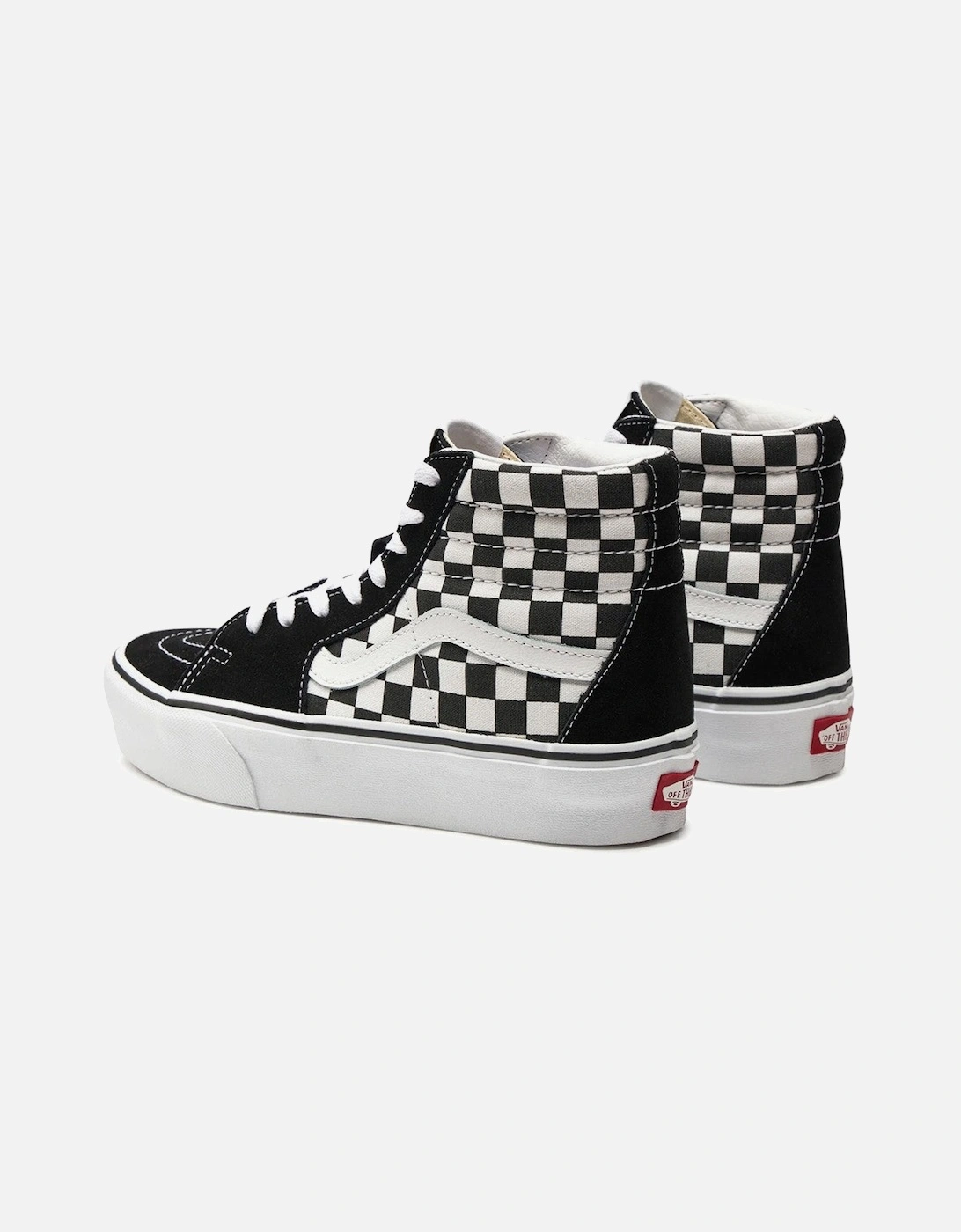 FabricandLeatherRoundToeSneakers