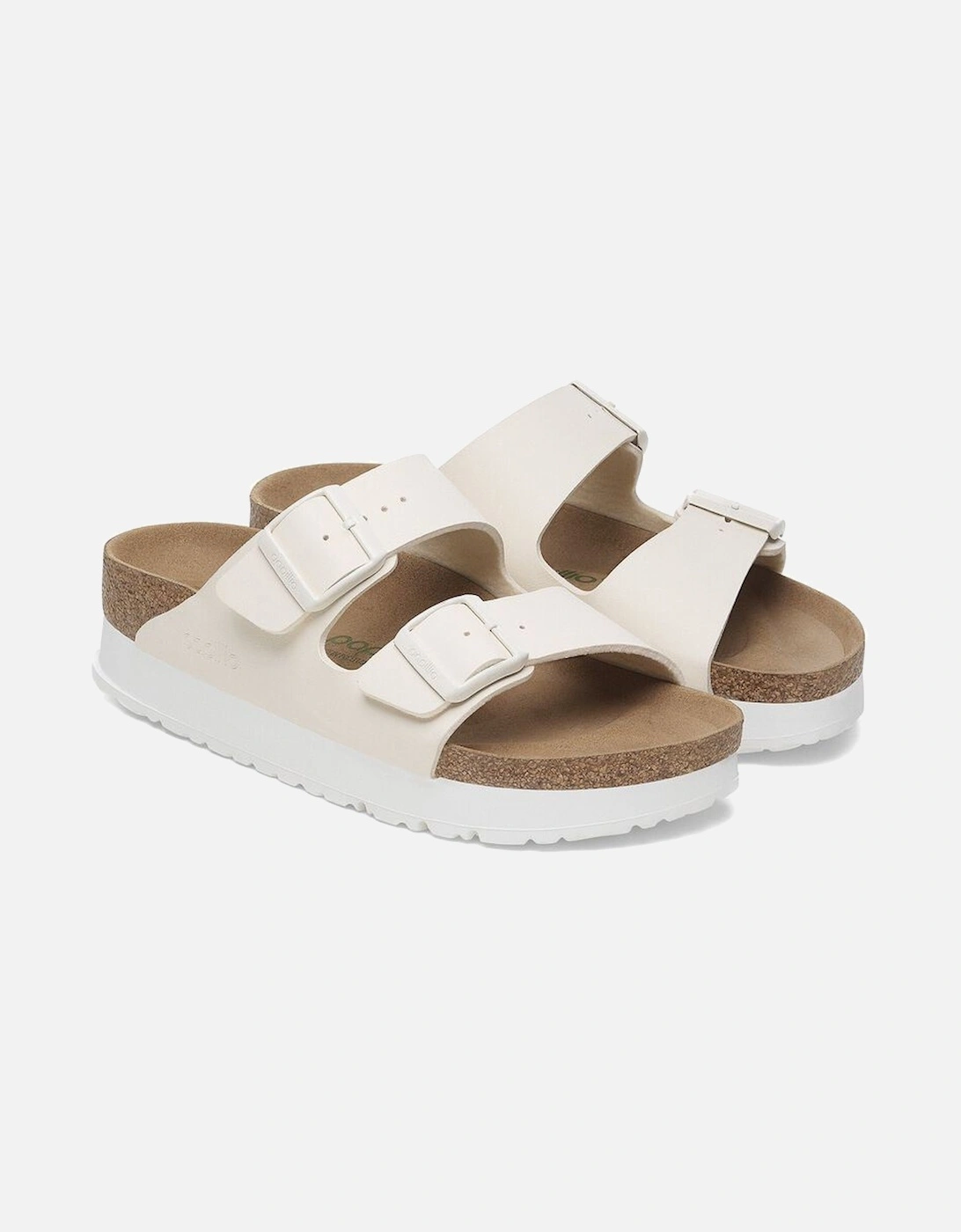 Flex Narrow Fit Women's Eggshell Sandals, 7 of 6