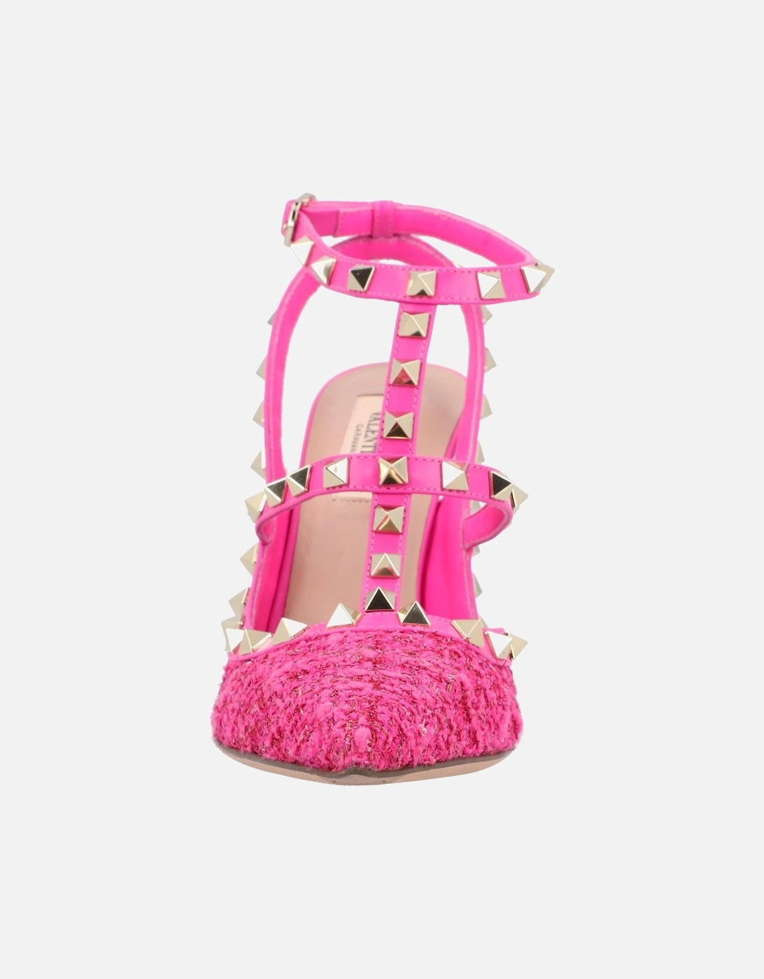 Elegant Pointed Toe Heeled Shoes with Ankle Strap