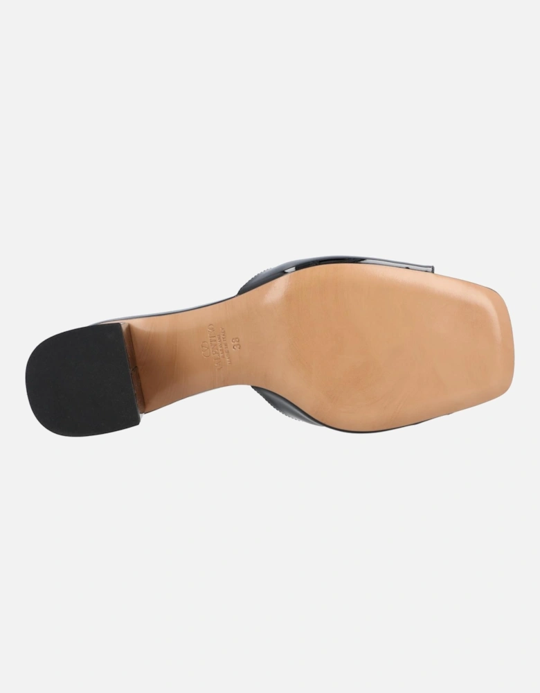 Rockstud Patent Leather Sandals